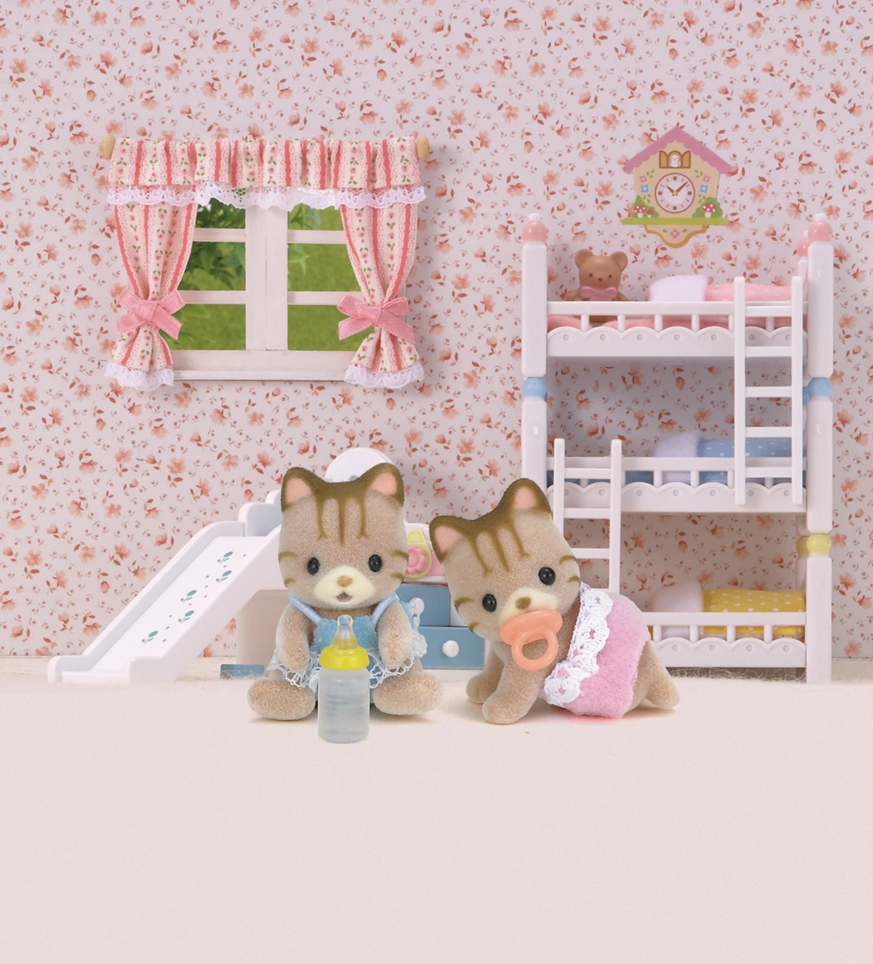 Sylvanian Families Tweeling Gestreepte Kat SF5188 - Afbeelding 4