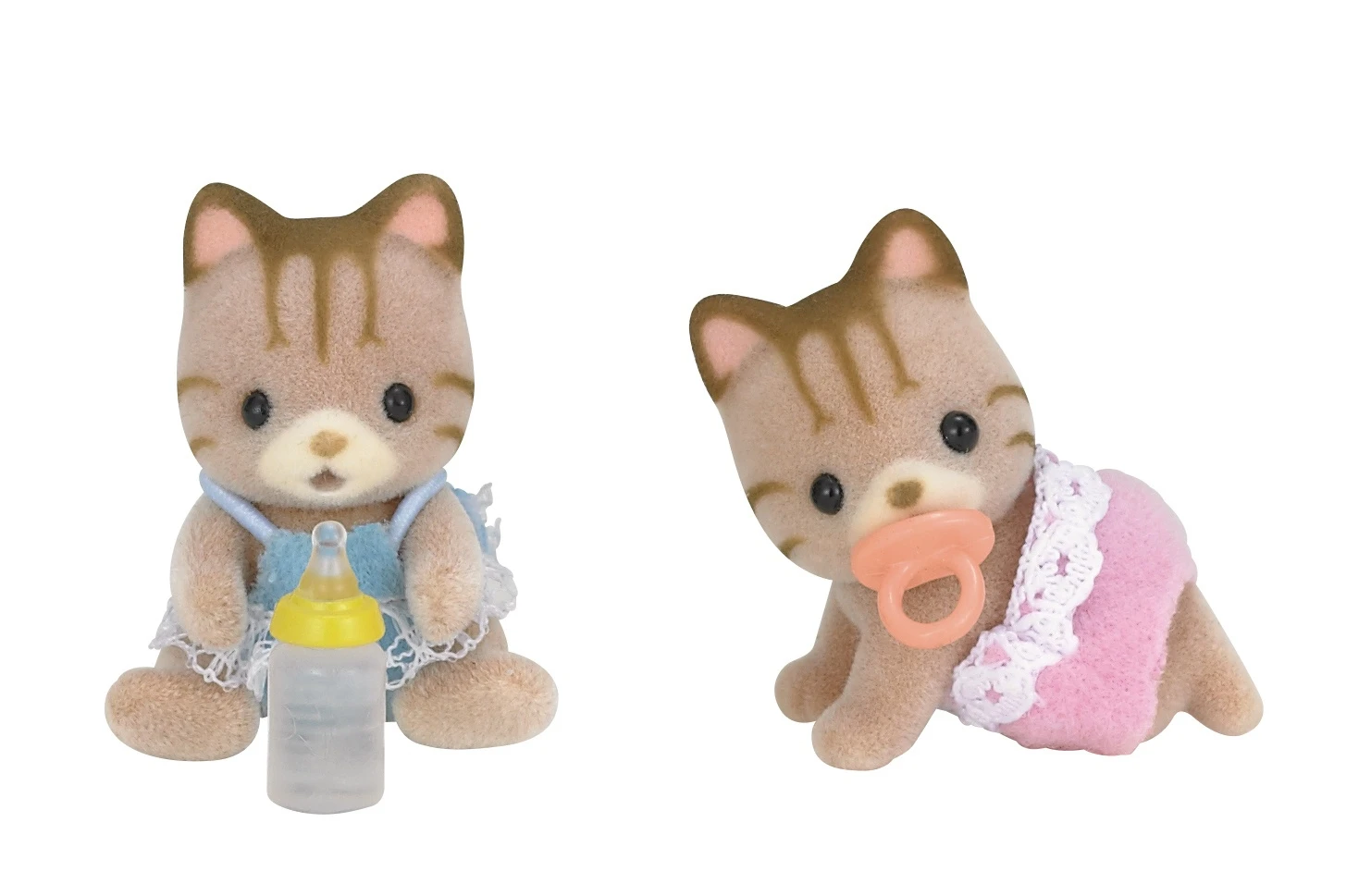 Sylvanian Families Tweeling Gestreepte Kat SF5188 - Afbeelding 2