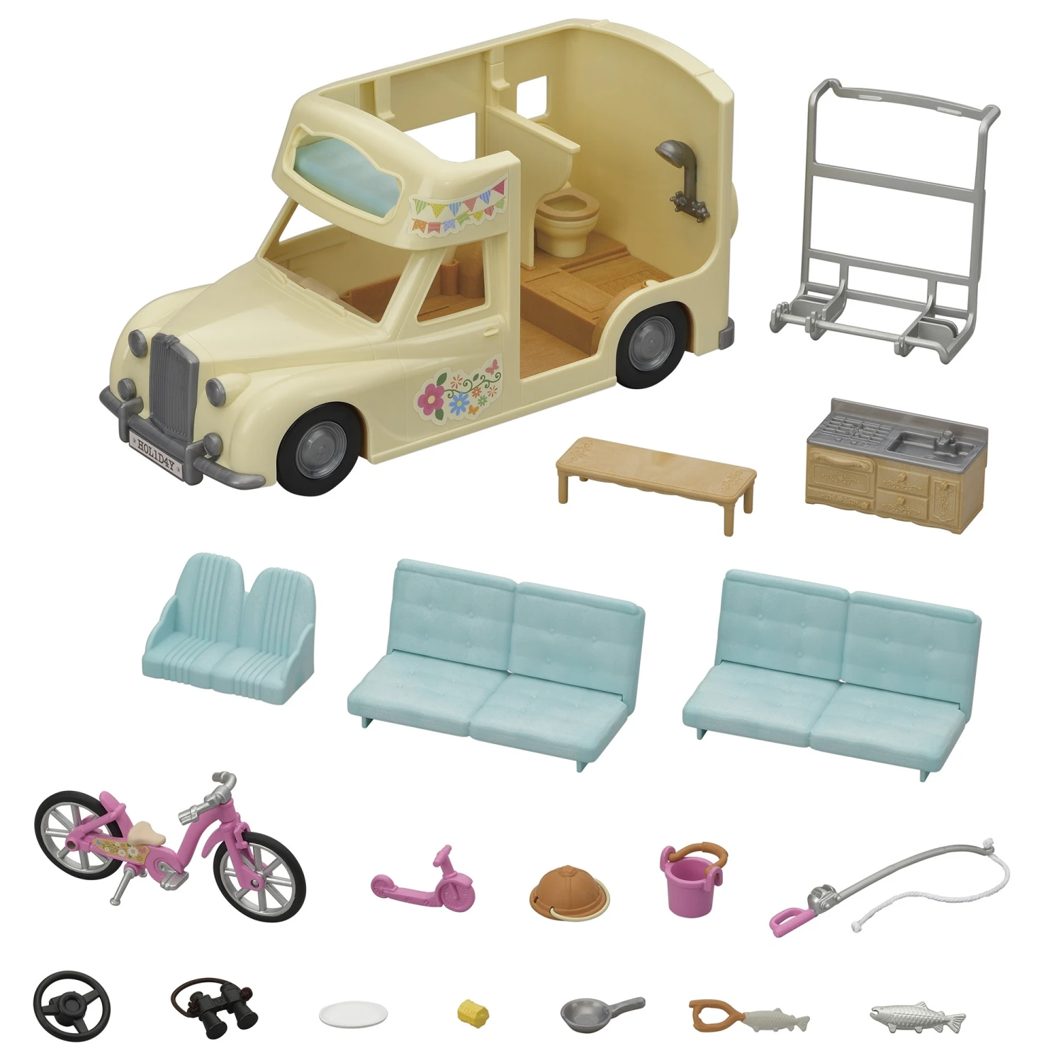 Sylvanian Families Familie Camper SF5454 - Afbeelding 3
