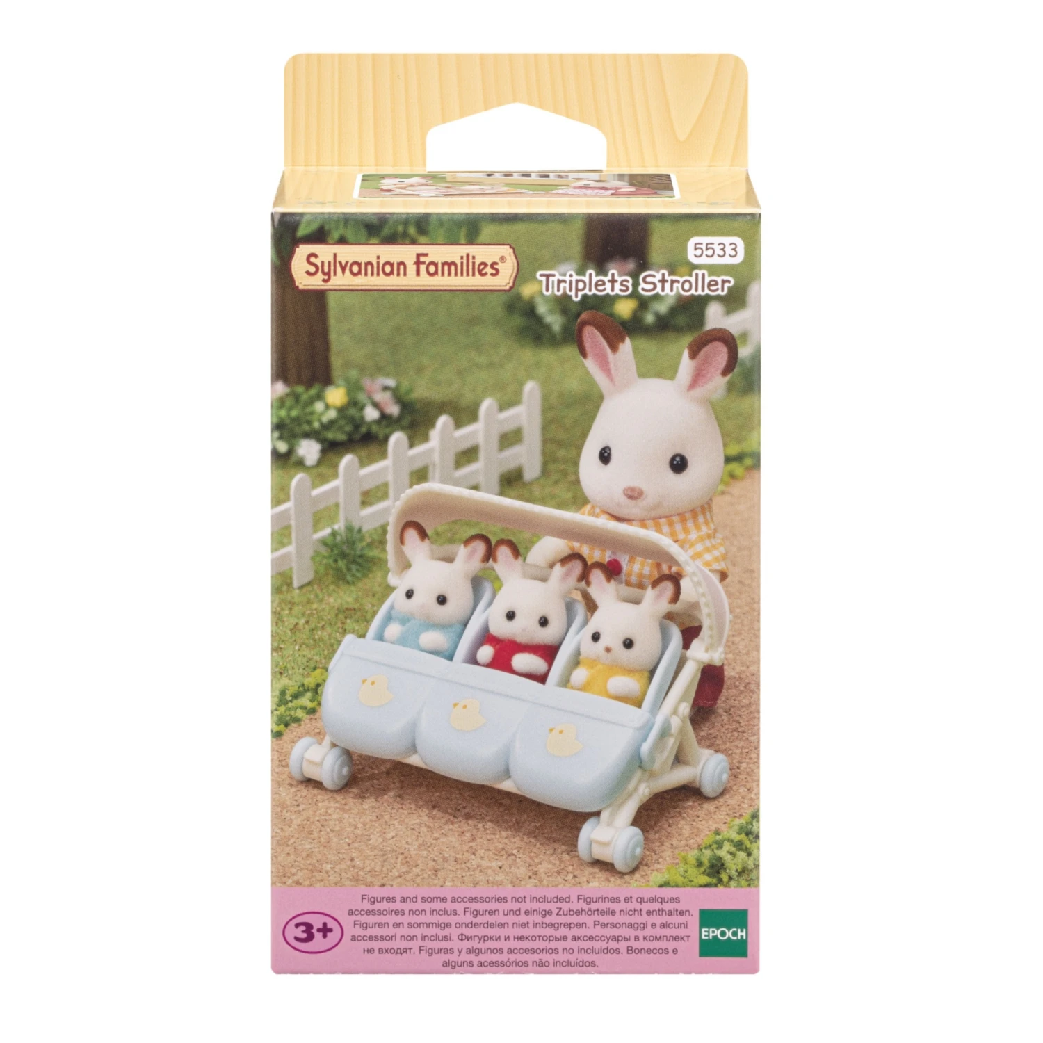 Sylvanian Families Wandelwagen Drieling SF5533