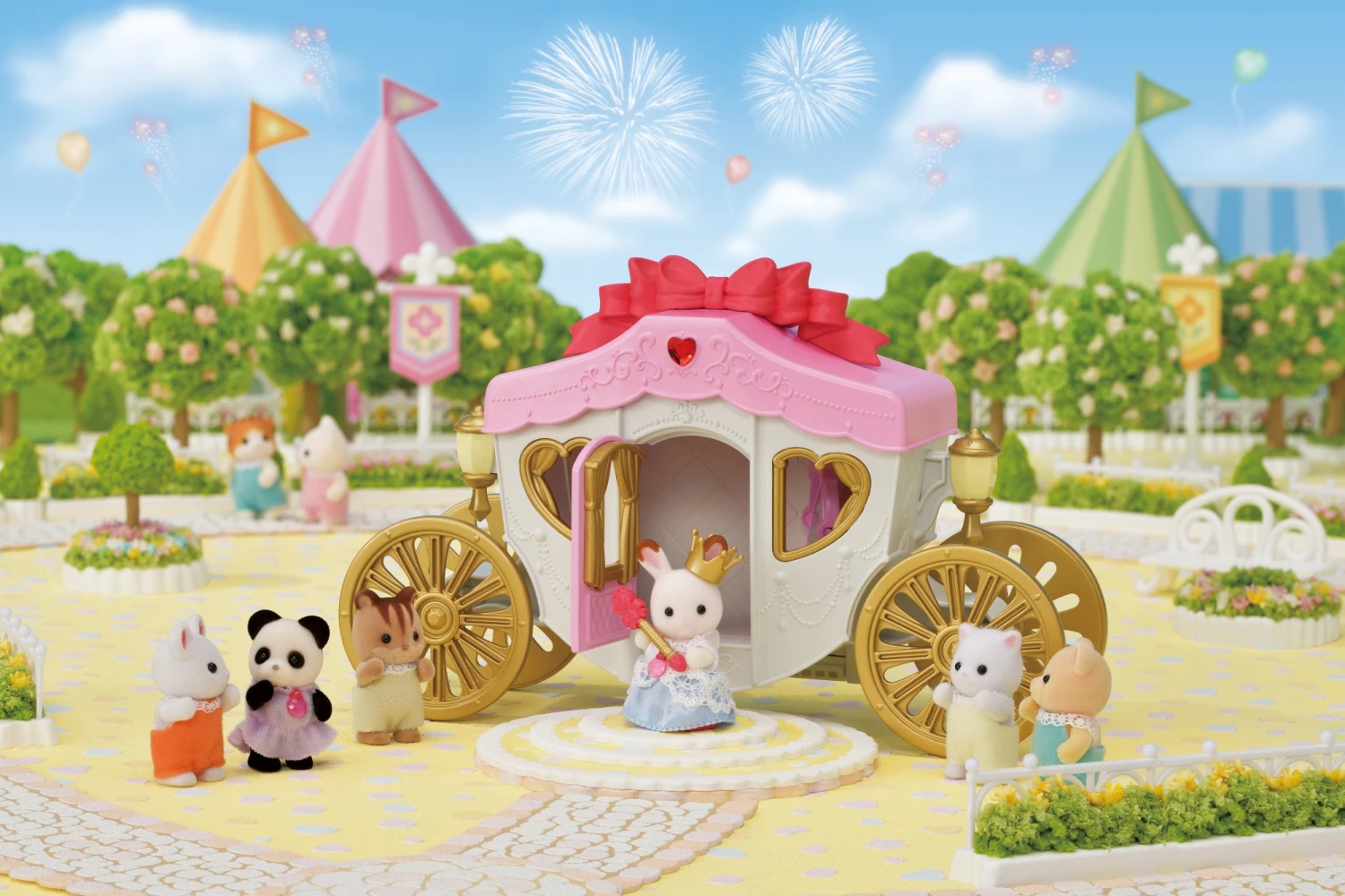 Sylvanian Families Koninklijke Koets Set SF5543 - Afbeelding 10