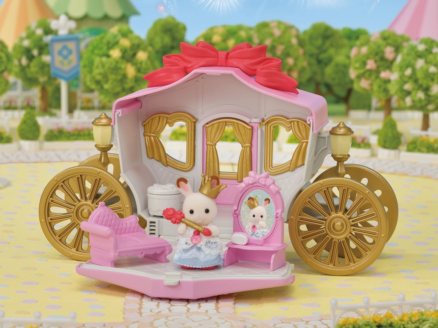 Sylvanian Families Koninklijke Koets Set SF5543 - Afbeelding 7