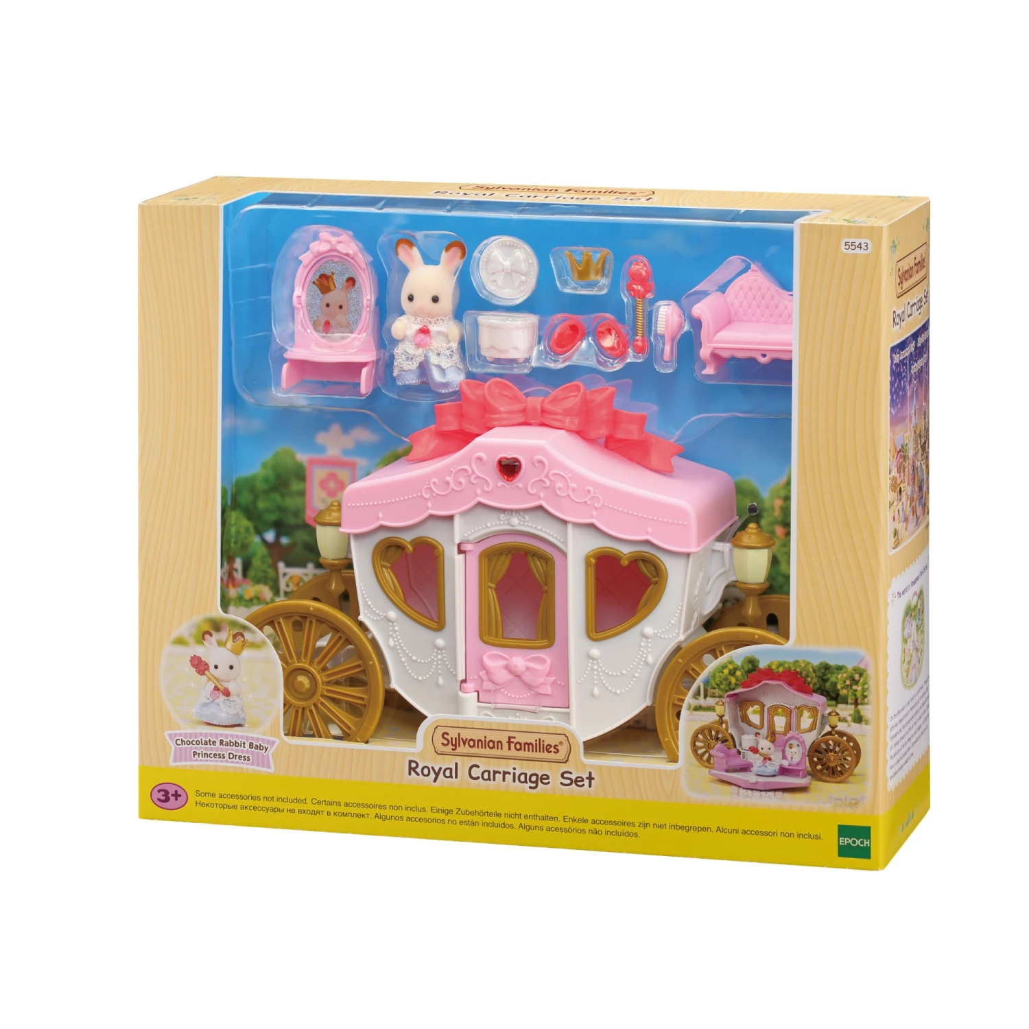 Sylvanian Families Koninklijke Koets Set SF5543 - Afbeelding 17