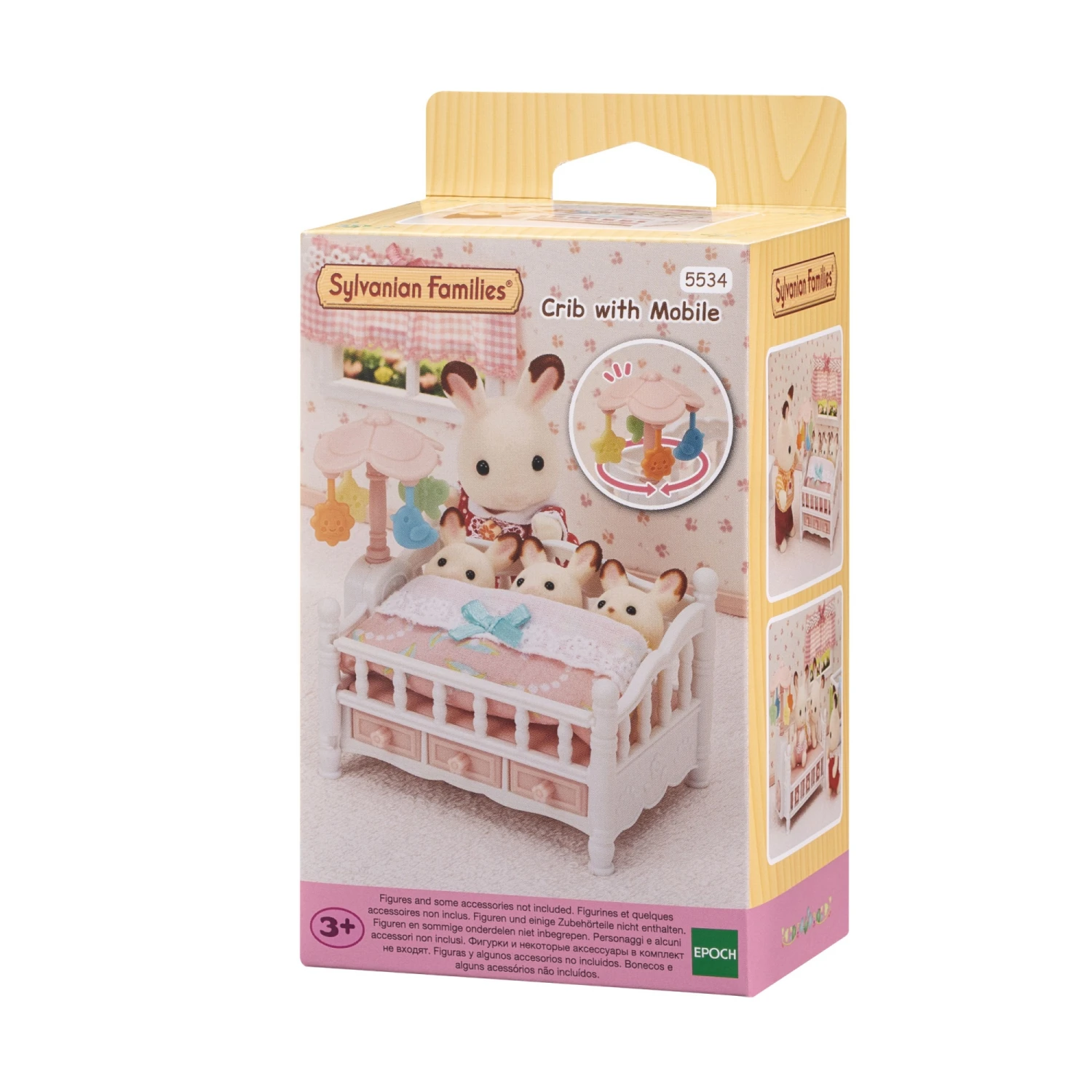 Sylvanian Families Bed Voor Drieling Met Mobiel SF5534 - Afbeelding 13
