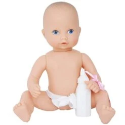 Bad- En Plaspop Meisje Newborn Aquini (33 Cm.)