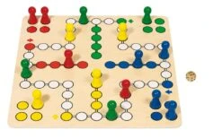 Goki Houten Bordspel Ludo XXL Mens Erger Je Niet