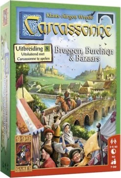 Carcassonne Uitbreiding Bruggen Burchten En Bazaars – Bordspel