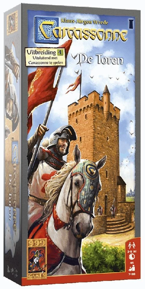 Carcassonne Uitbreiding De Toren – Bordspel