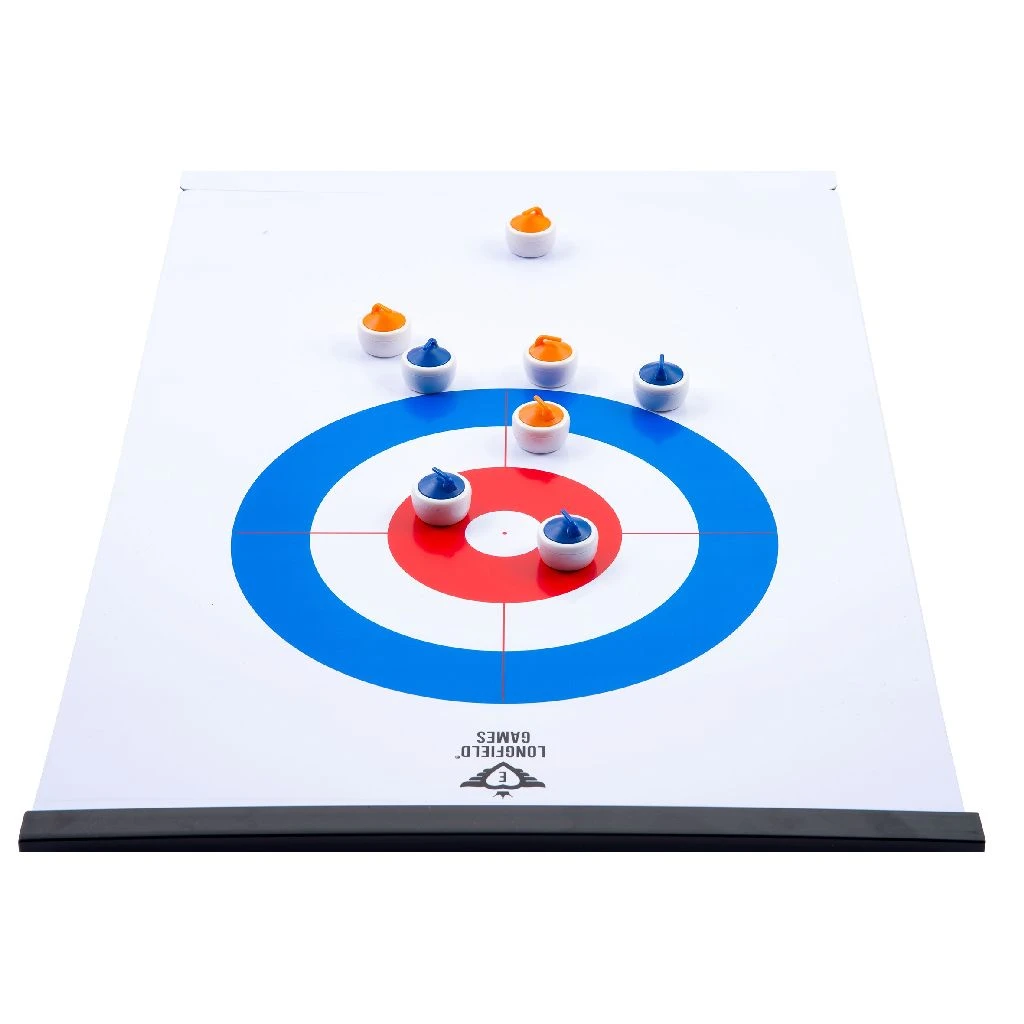 Curling/Sjoelen 2-in-1 Shuffleboard 180×39 Cm. - Afbeelding 4