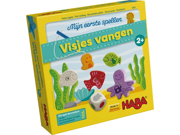 HABA Mijn Eerste Spellen Visjes Vangen Kinderspel - Afbeelding 2