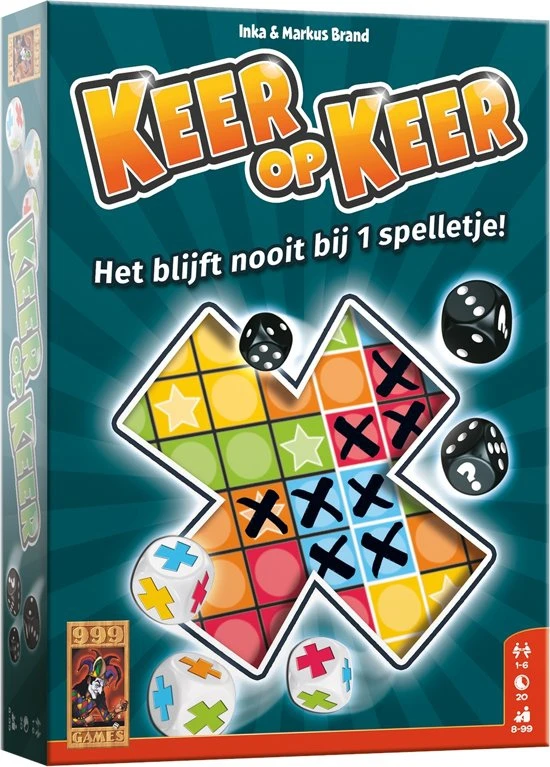 Keer Op Keer – Dobbel- En Puzzelspel - Afbeelding 2