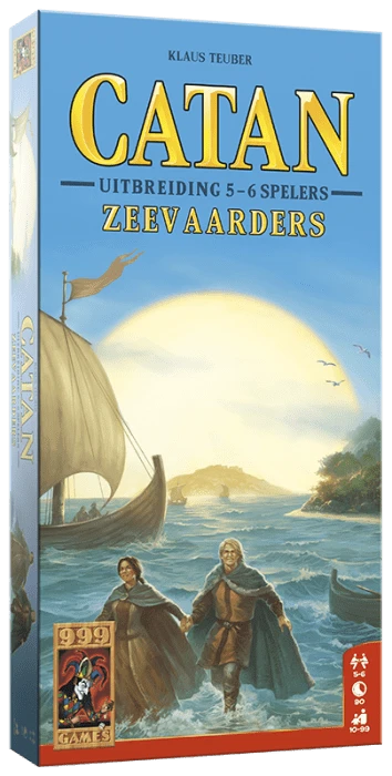 Kolonisten Van Catan Utbreiding De Zeevaarders 5/6 Spelers – Bordspel
