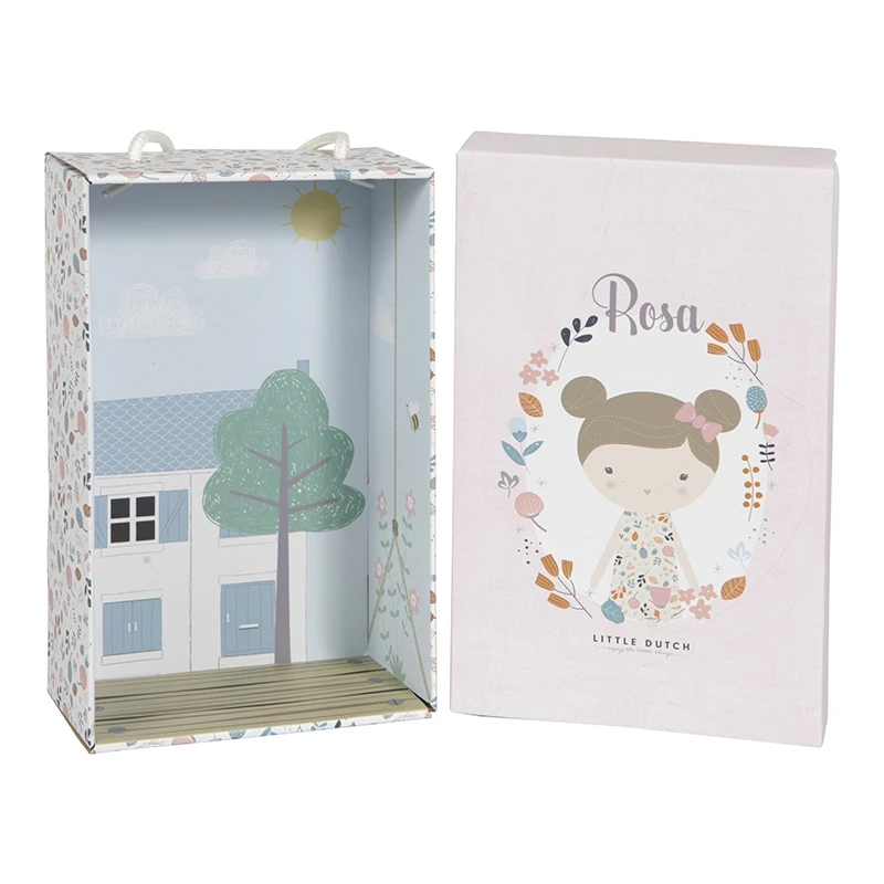 Little Dutch LD4521 Knuffelpop Rosa 35 Cm - Afbeelding 4