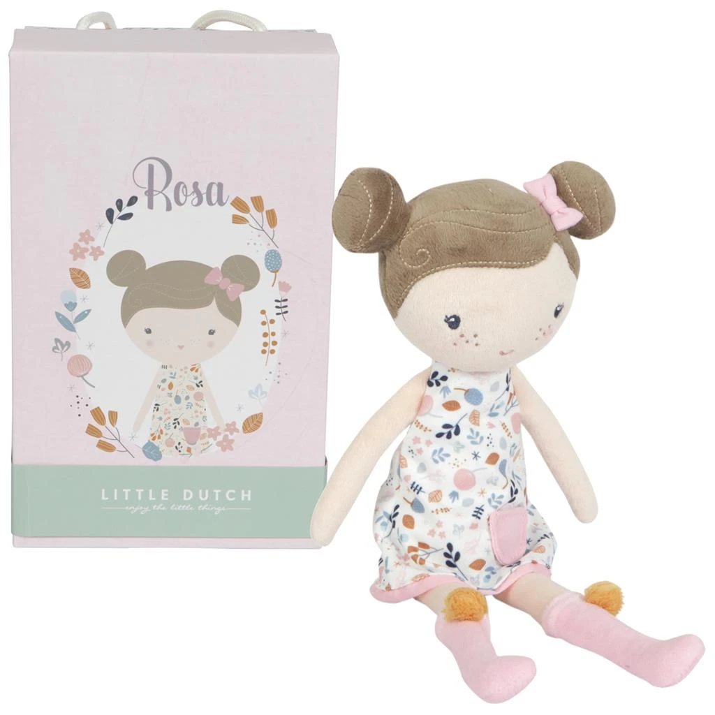 Little Dutch LD4521 Knuffelpop Rosa 35 Cm - Afbeelding 2