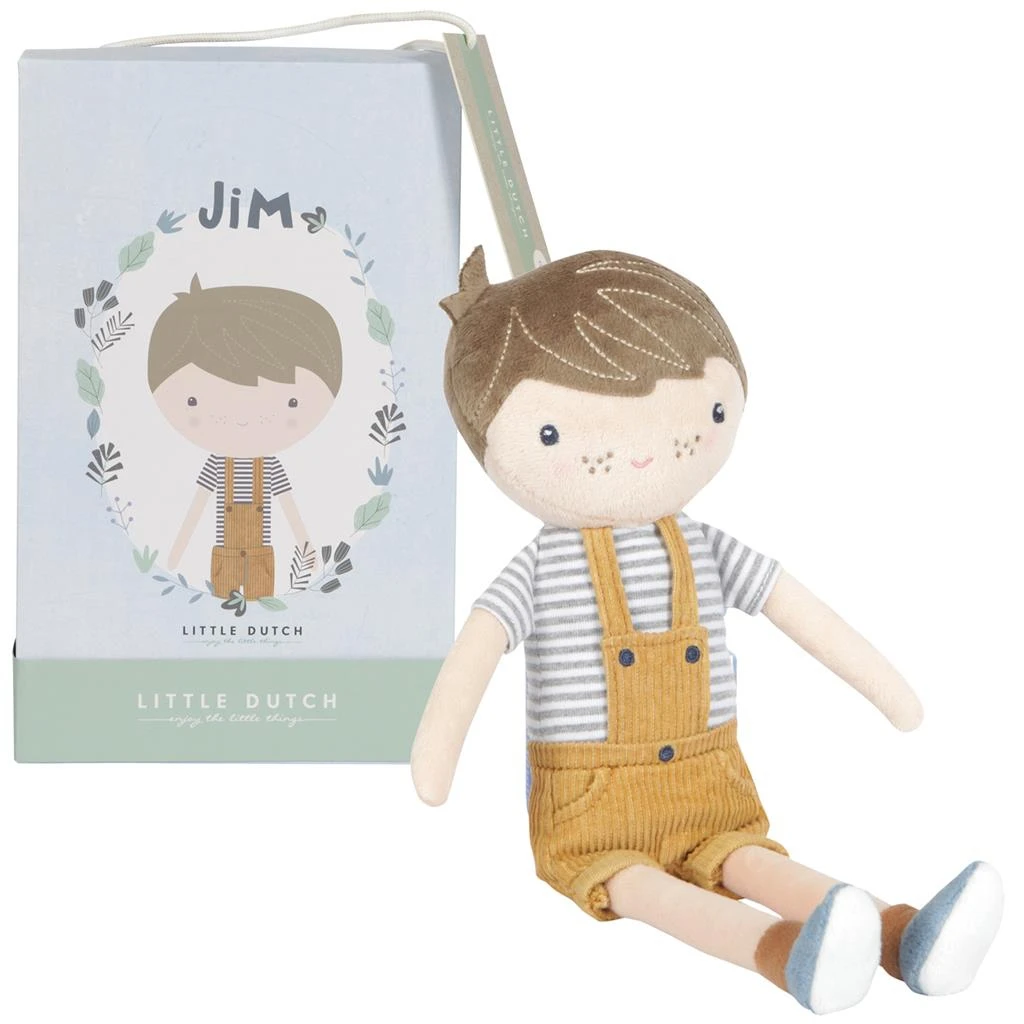 Little Dutch LD4524 Knuffelpop Jim 35cm - Afbeelding 2