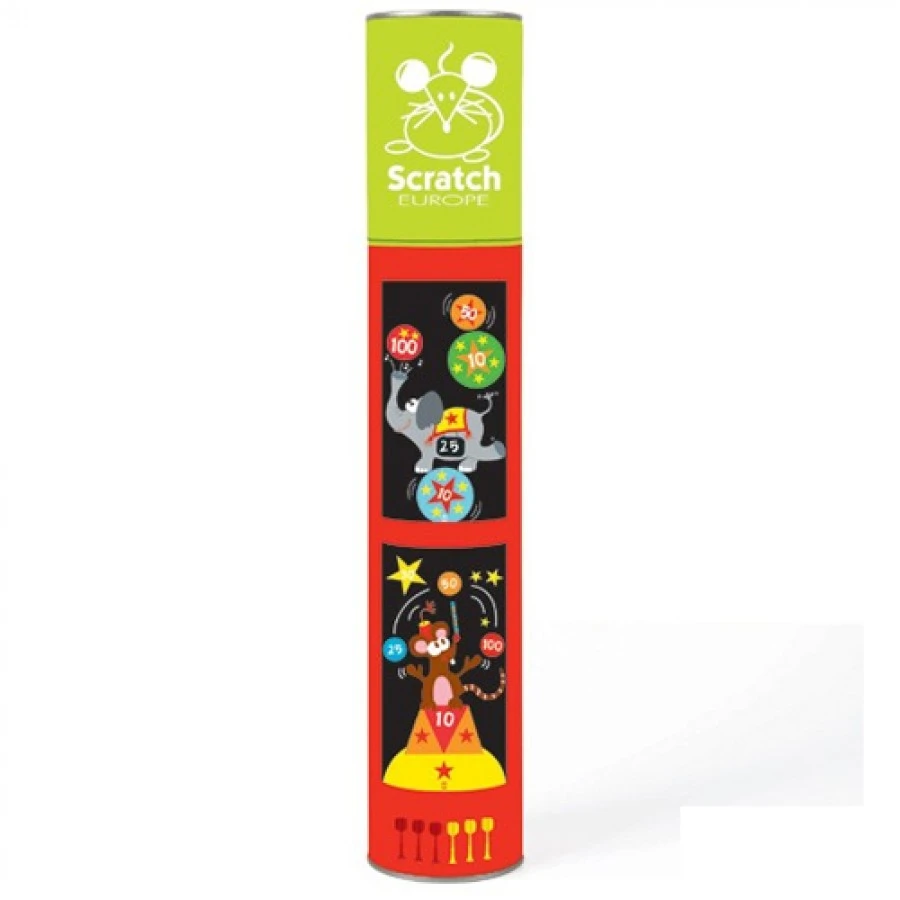 Scratch Spel DARTS CIRCUS Magnetisch - Afbeelding 5