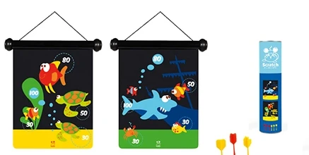 Scratch Spel DARTS ZEELEVEN Magnetisch - Afbeelding 2