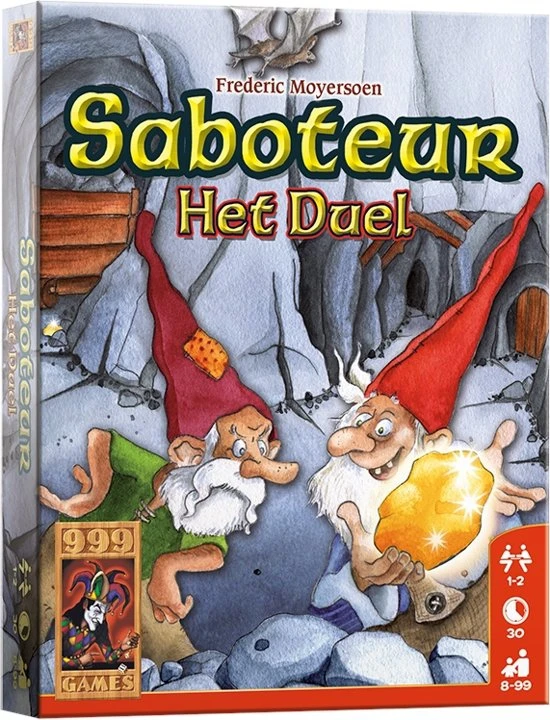 Saboteur Het Duel – Kaartspel - Afbeelding 2