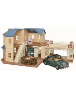 Sylvanian Families Groot Huis Met Carport Cadeauset SF5669
