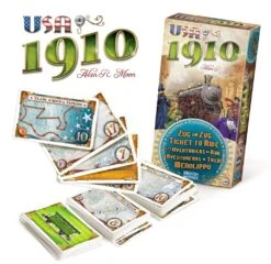 Days Of Wonder Ticket To Ride 1910 Uitbreidingsset