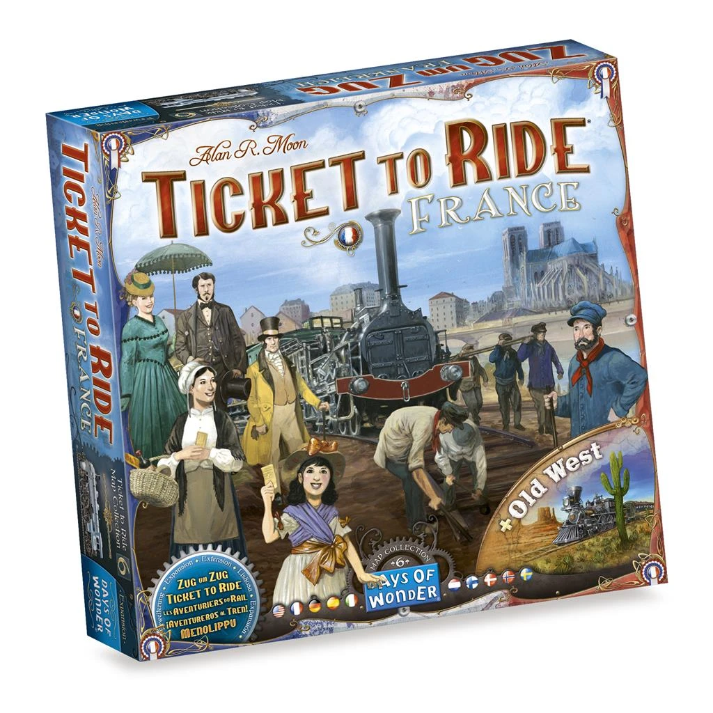Days Of Wonder Ticket-to-Ride France/Old West â Bordspel â Uitbreiding