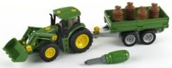 KleinToys 3905 Tractor JohnDeere + Aanhanger Constructiespeelgoed