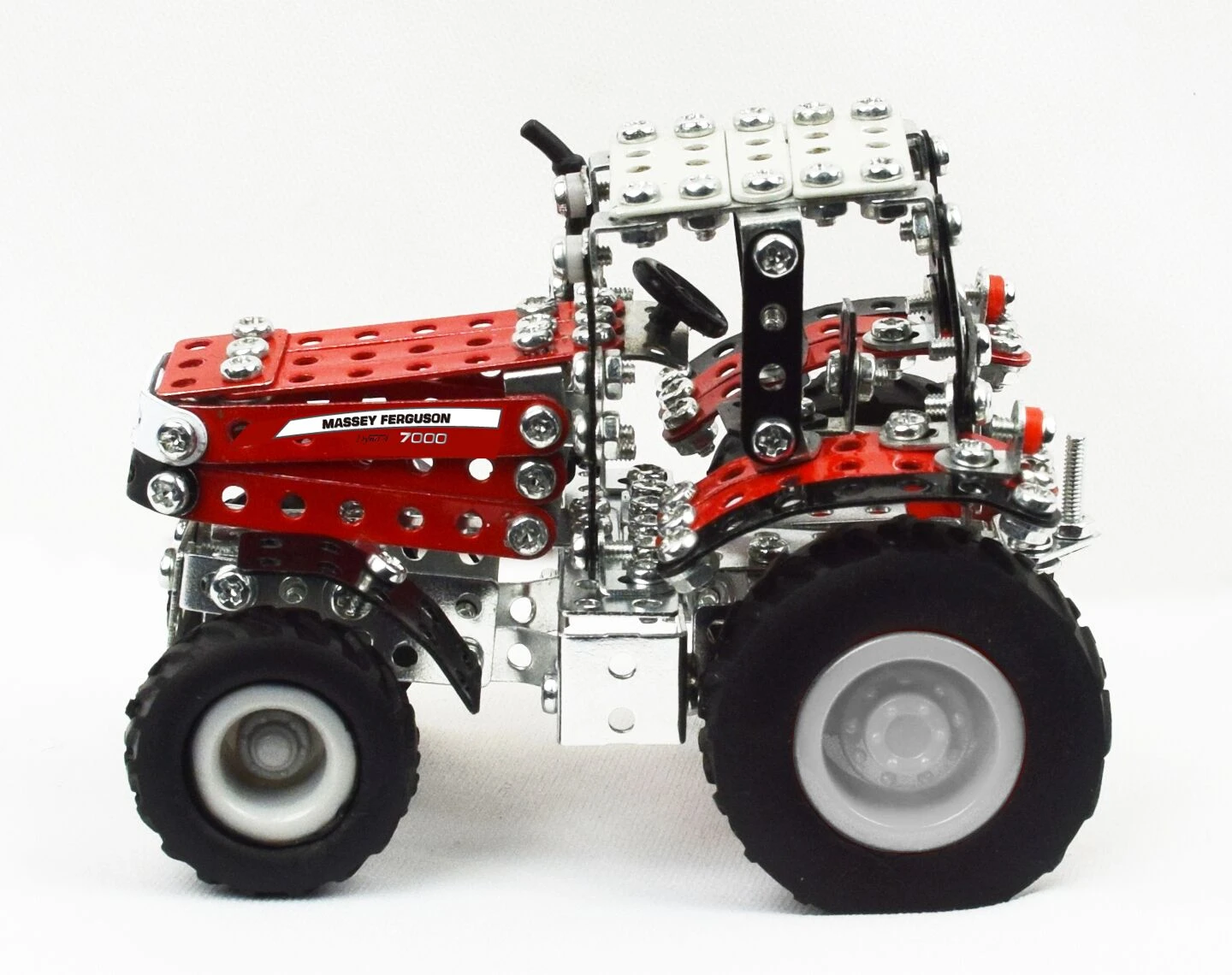 Tronico Micro Massey Ferguson MF 7600 Met Aanhanger – 1 : 64 - Afbeelding 4