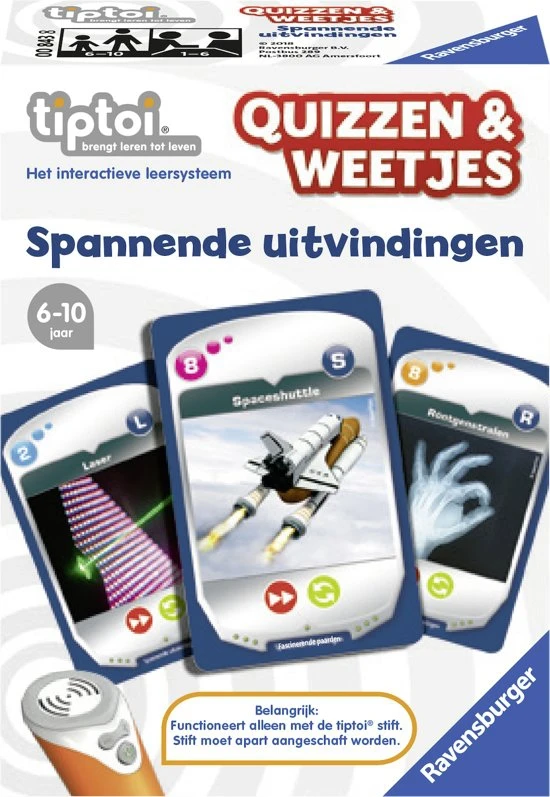 Tiptoi Quizzen & Weetjes “Spannende Uitvindingen” - Afbeelding 2